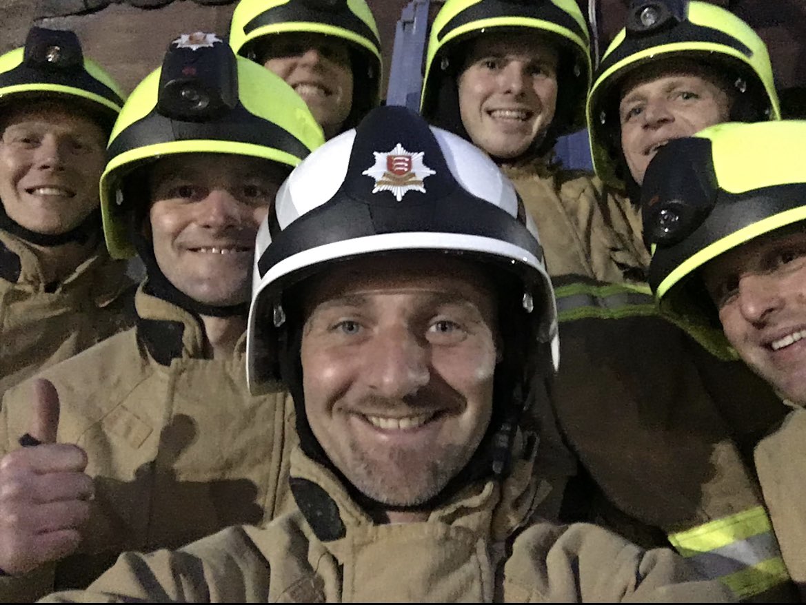 nicksingleton79's tweet photo. @CFORickHylton Love to see the staircase still being used…. This was me with an oncall squad in 2017 when I passed them on their assessments https://t.co/CYed7JhW6v