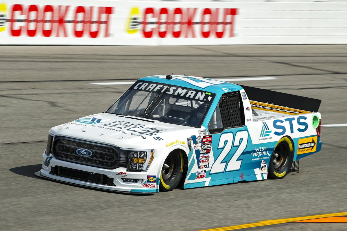 AMRacingNASCAR's tweet photo. Rise and shine ☀️
It’s @NASCAR_Trucks race day @RichmondRaceway‼️
@CRoseRacing makes his debut TODAY with the beautiful @SecureTesting 🎨 scheme 🤩
Tuned in 👇
📺 @FS1
📻 @MRNRadio | @SiriusXMNASCAR
🕰️ 7:30 PM ET
#NASCAR | #FutureFocused |#GetSecure | @LabworksUSA https://t.co/Wpo0sz6t72