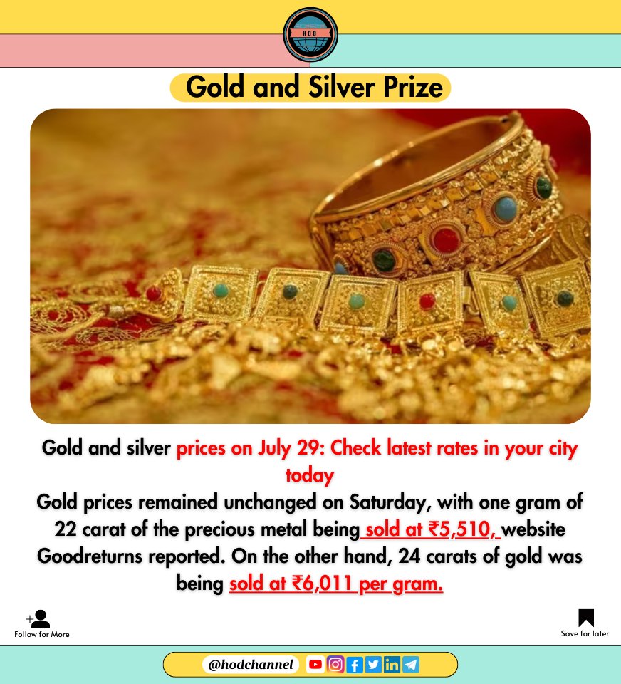 hod_channel_'s tweet photo. Gold Price
#hod #hodchannel #hodmediacompany #hodposts
#hodposts #hodmediaposts #infohod
#twitterpots #trending #influencer
#GOLD #silver #goldpricetoday
@hod_channel_ https://t.co/tL57XwMh2V
