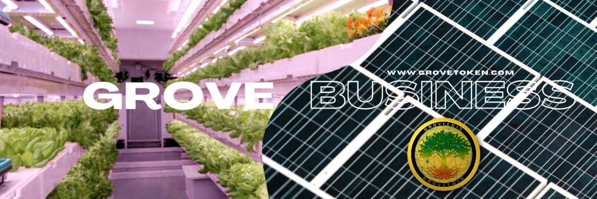 CryptoE49162558's tweet photo. @GroveToken #GroveEcosystem 
#GroveFarmingSolutions 
#GroveSolar https://t.co/BLIpxJHToe
