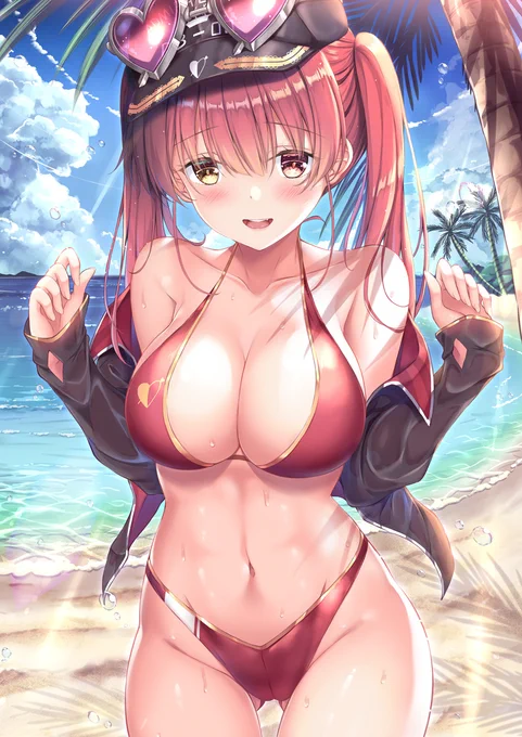 水着マリン船長#マリンのお宝 #hololivesummer2023 