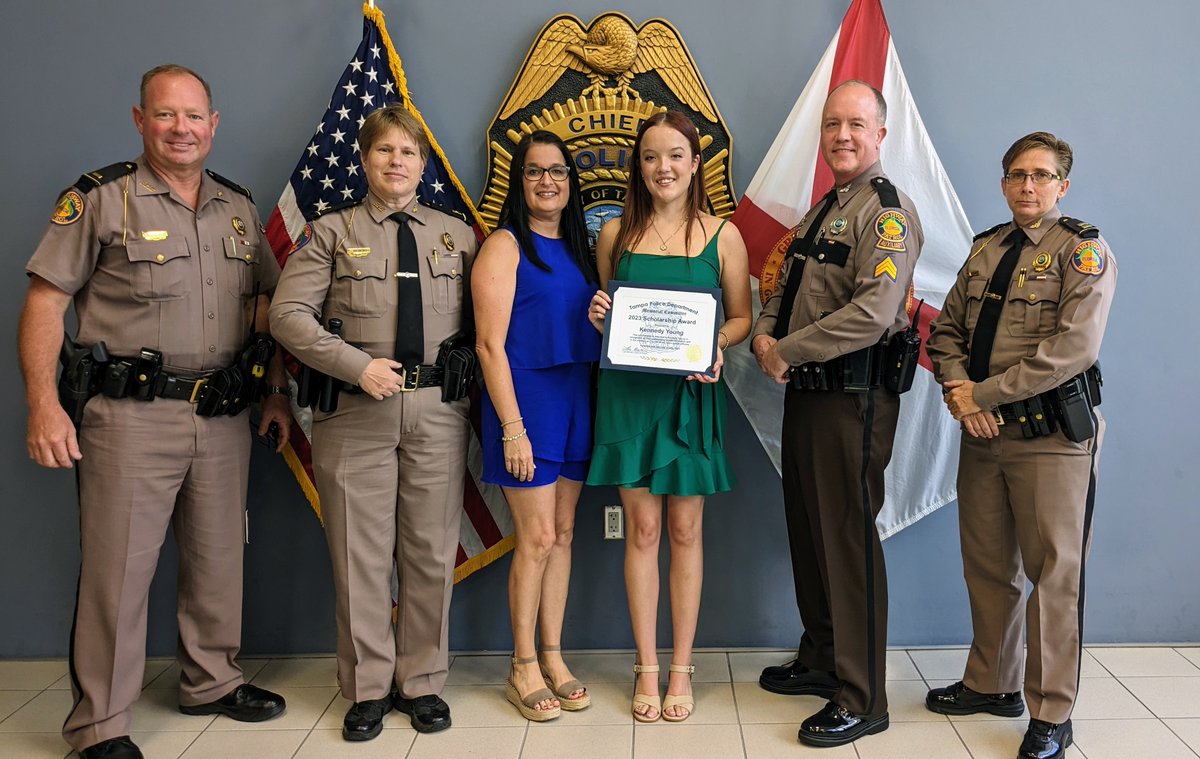 Congratulations to all of these hard-working students and thank you to <a href="/TampaPD/">Tampa Police Department</a> for making this happen!