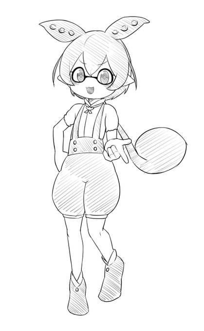 イカちゃん風ずんだもん 