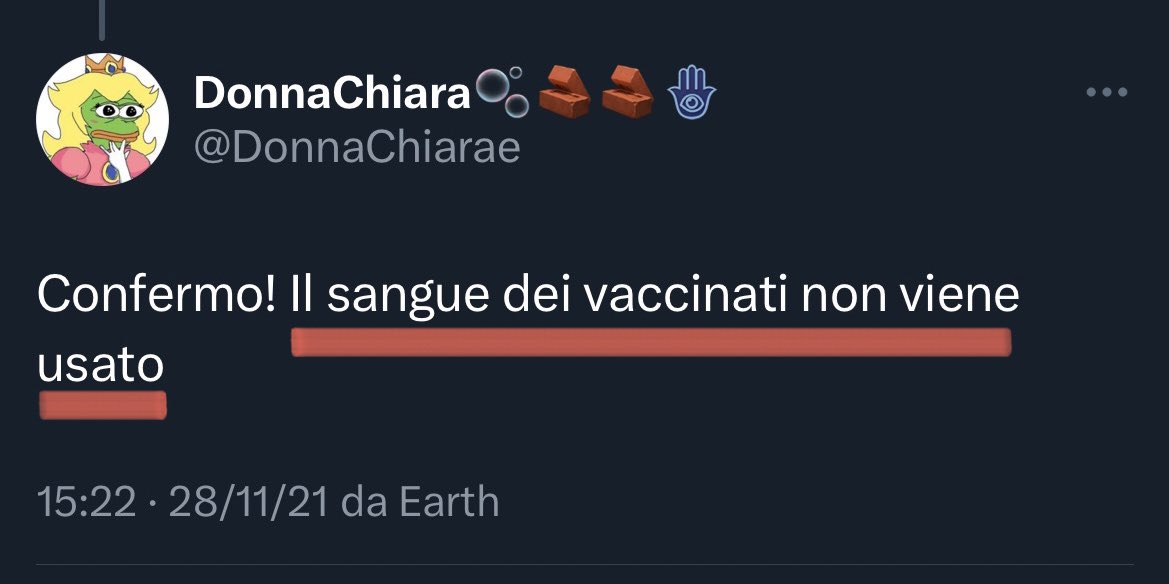 GioCallisto's tweet photo. Anche quando era meno conosciuta nel mondo del mattonismo, @DonnaChiarae aveva già la Sindrome di Pinocchio!🤥
#novax #ciglioni #mattoni https://t.co/BgUqWN3HC7