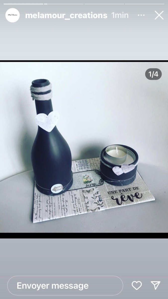 MelL0ve's tweet photo. #decoration #homedeco #love #inspiration #faitmaison #faitmains #recycle #bougie #parfum https://t.co/N4yC7Jkbes