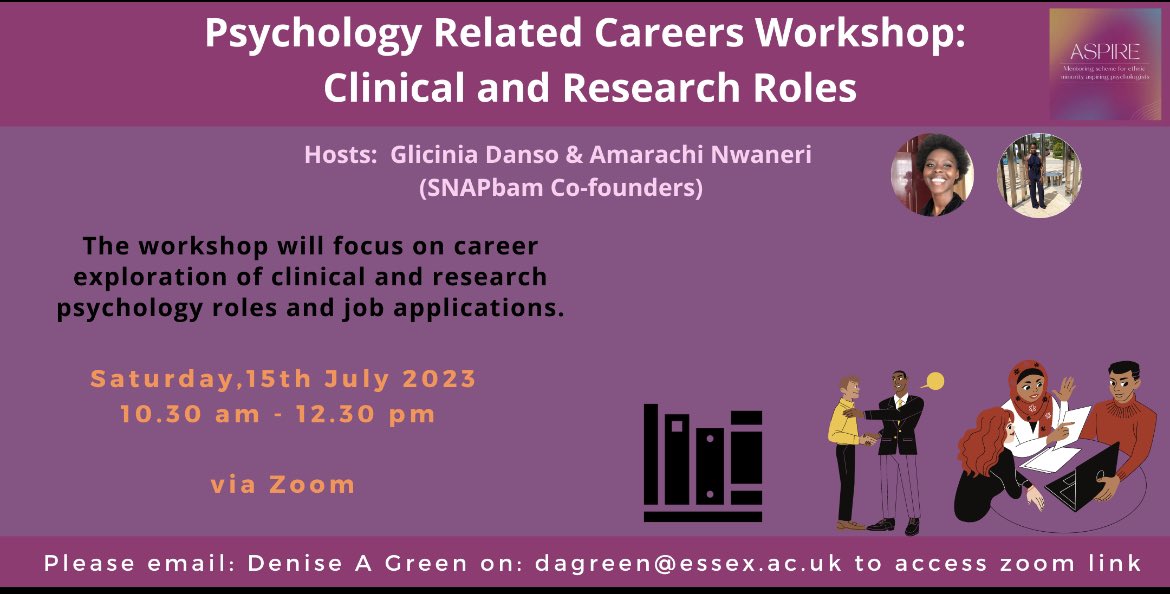 A little late but we wanted to thank <a href="/AspireMentoring/">Aspire Mentoring Scheme</a> for trusting us to facilitate the Psychology  Careers Workshop for the second time. It’s always inspiring to connect with aspiring psychologists from culturally diverse backgrounds. The field has amazing people coming its way!