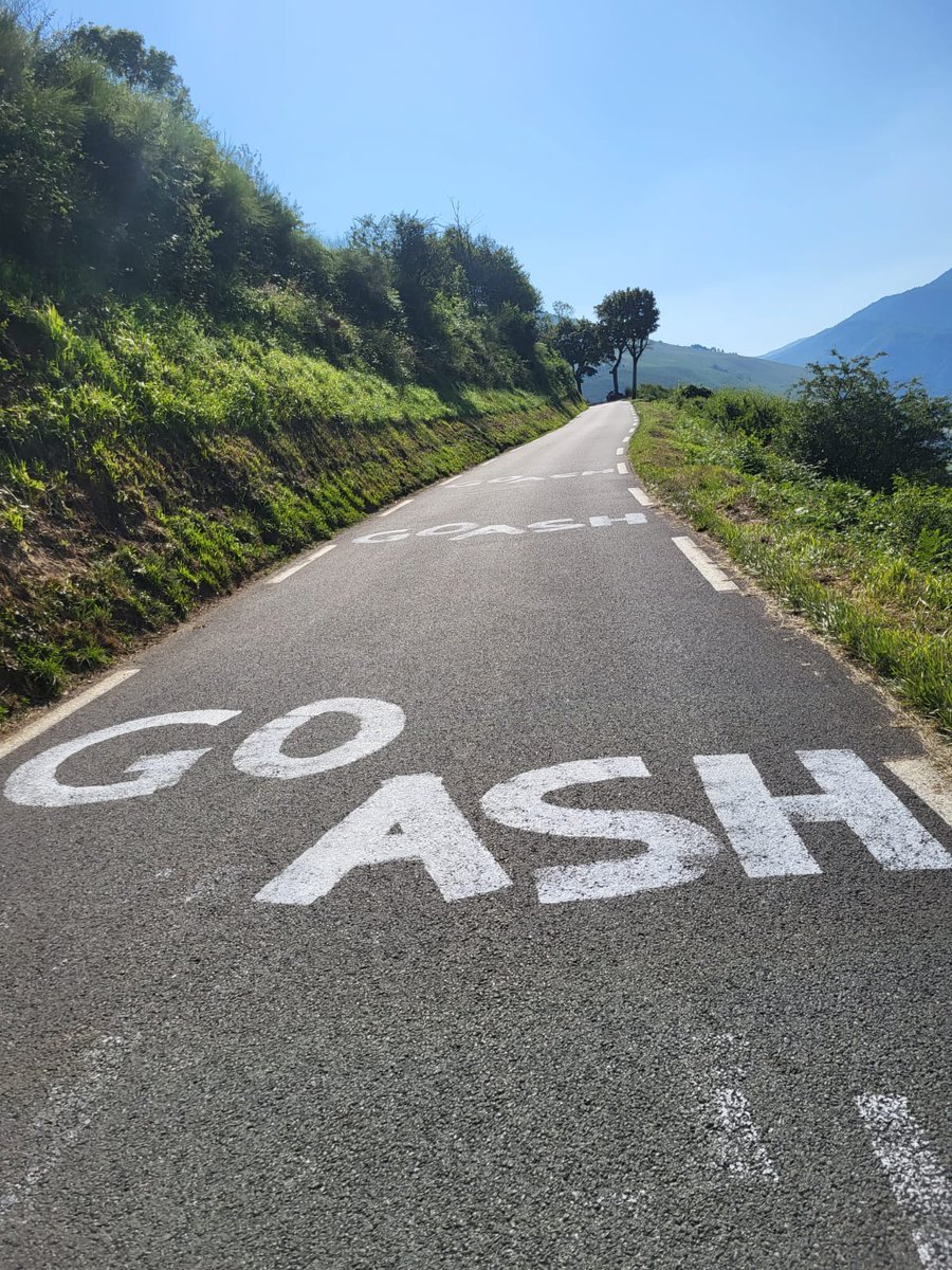 Tell <a href="/ChesnaisJulien/">Julien Chesnais</a> how special this story is, you'll get a beautiful picture from his recon ride on Col d'Aspin