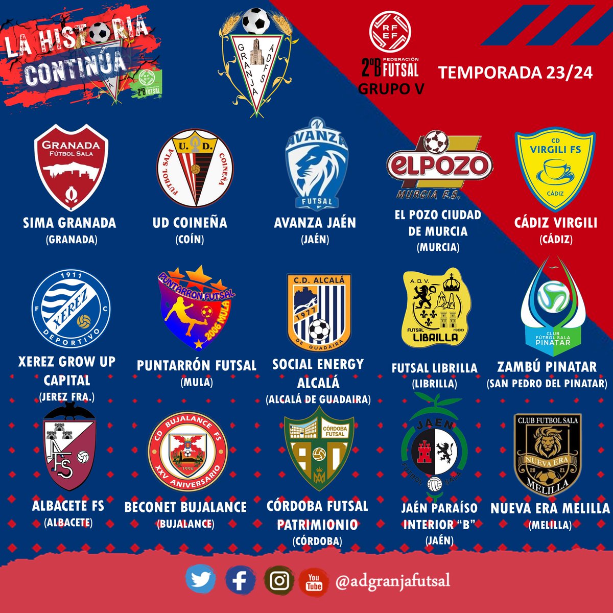 Granja Futsal tweet media