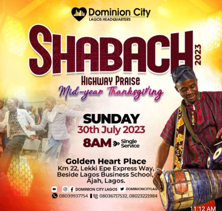 JessicaAlagboso's tweet photo. I had a fatal accident on Monday. Not one scratch on my body, not one scratch on the car. God preserved and protected me. My praises are all for him. My dance is unto him. Join me tomorrow #Shabach 
#DCLagosHQMidYearThanksgiving https://t.co/gB9ews3ttv