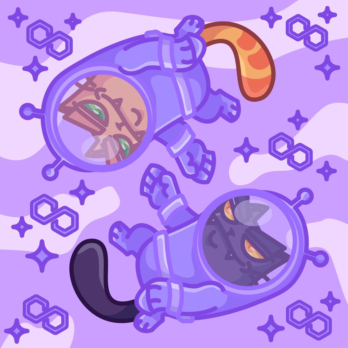 💜x1 NFT + 15 $MATIC #Giveaway!💜

We, Rocky and Oscar, wish you a catastic weekend of purr-fect adventures and lots of goodies! Much love🐾🐾

🔮Like + RT this tweet 

🔮Comment: #RockyandOscar 

⚡️1 Winner will be chosen every new Monday!

#NFT #PolygonNFT