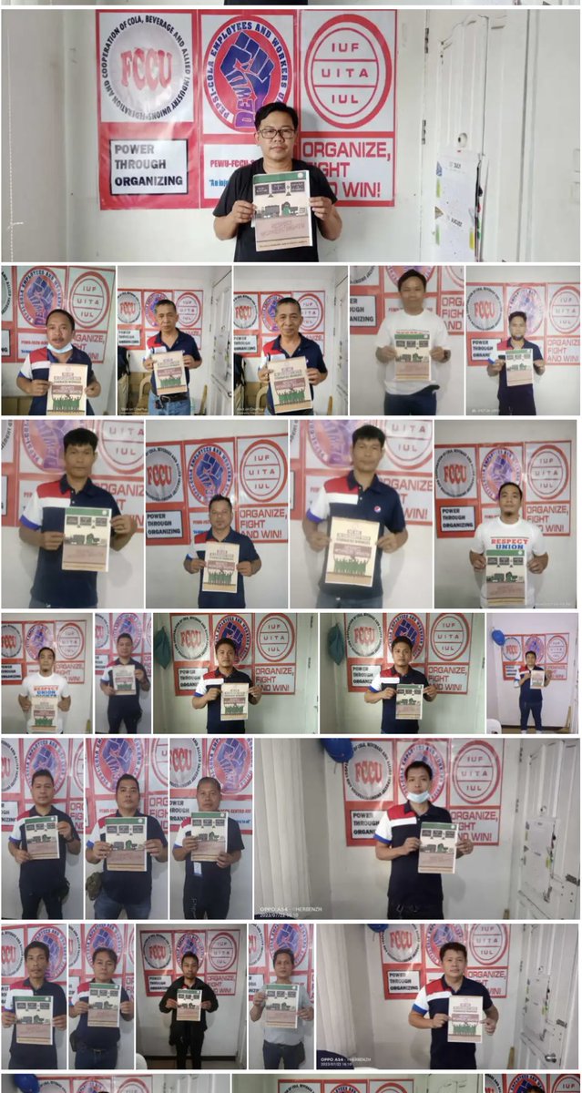 iufap's tweet photo. IUF members in the Asia-Pacific tell Starbucks: stop rights abuses in the USA, respect the human right of workers to form and join unions
#TheUnionIsCalling https://t.co/DGjuKEGfON https://t.co/j86o3aBMIT