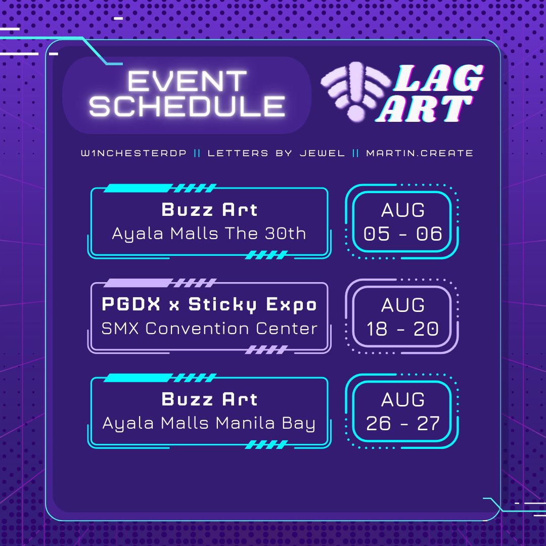 _LAGart_'s tweet photo. hey ~ here's our ✨UPDATED✨ Event Schedule for August - October !! https://t.co/1J8rdQv4rm