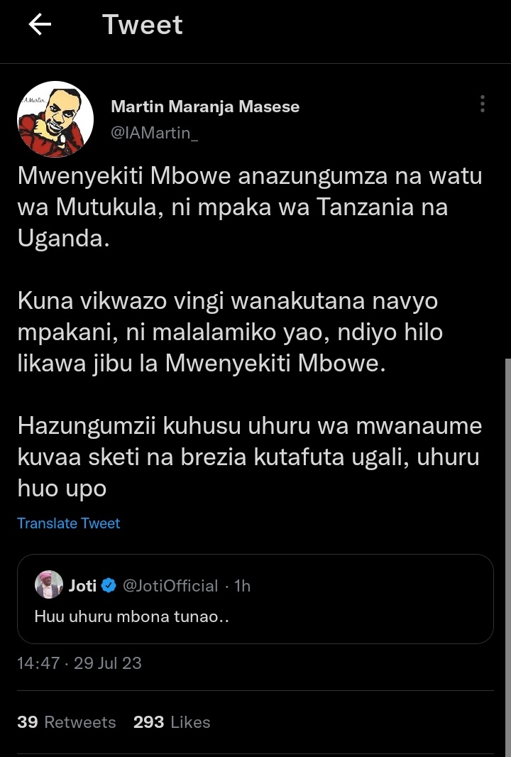 spana_Konki's tweet photo. Kolabo ya Joti na MMM hii hapa, Joti arudi ulingoni 😂😂😂 #SaturdayVAR https://t.co/dGLhHIWNFM