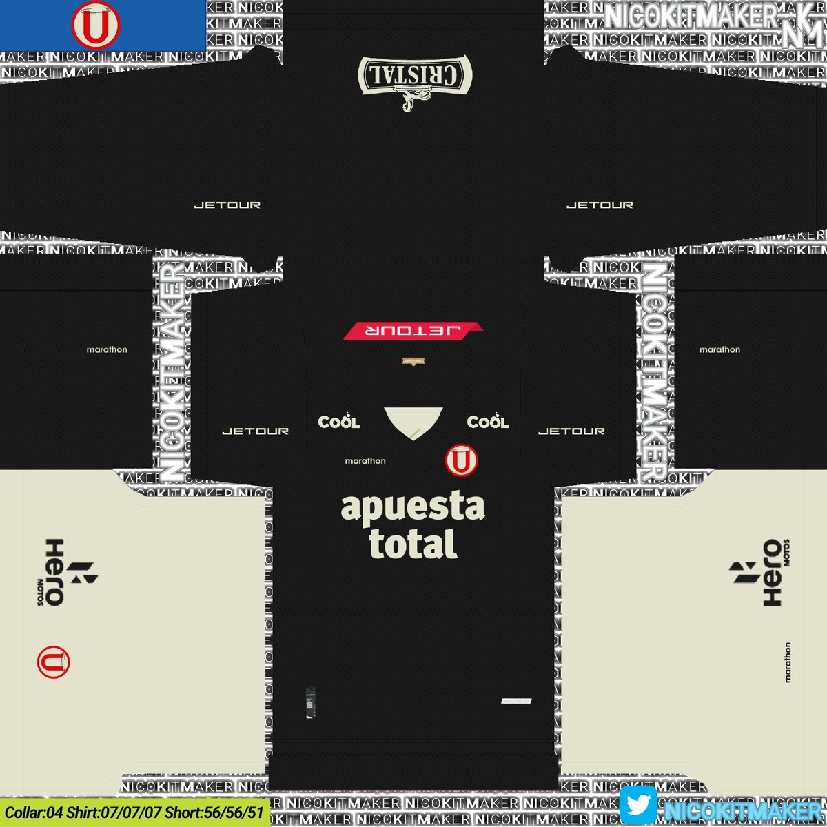 NicoKitMaker's tweet photo. Kits HOME/GK de @Universitario "99 años" para #PES2021 con y sin sponsors...
Espero que les guste
Tu donación motiva
https://t.co/ofJNhnn2Ph
.#1MCREMAS
.
#pes #pes2020 #kitpes #eFootball #Universitario
MEJOR CALIDAD EN DRIVE
Drive: https://t.co/KcrMcSQS5q https://t.co/D1rvthsmwt
