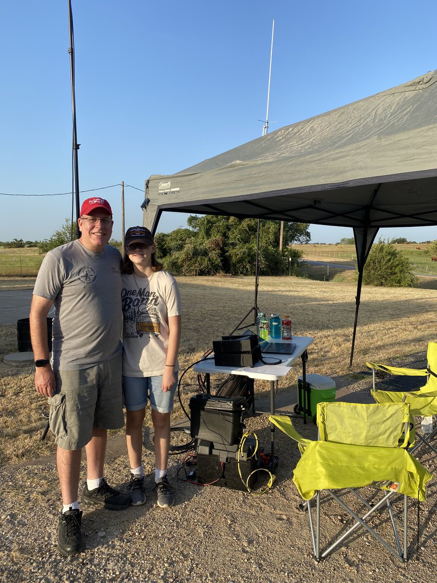 WA5JRS's tweet photo. 39th annual Tour de Goatneck. Rest Stop 7 ready to go. https://t.co/n6Hh2HhWO8