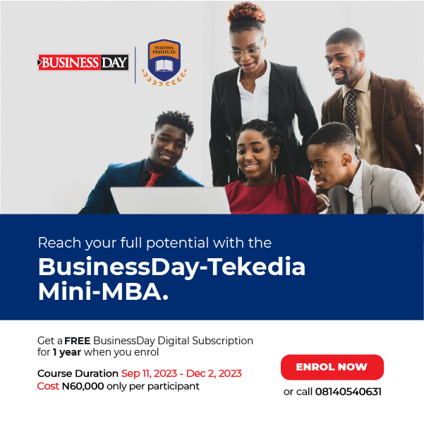 BusinessDayNg's tweet photo. Unlock Your Full Potential with Our 12-Week Management Training Program!
Supercharge your self-execution and growth with our comprehensive 12-week training program. Designed to equip you with the skills and strategies needed to...
#tekedia #mba #businessday https://t.co/AqvnDqQ4Eb