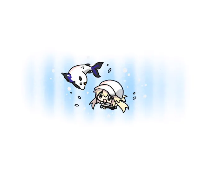 水着アルトリアキャスターおめでとうございます!!! #FGO