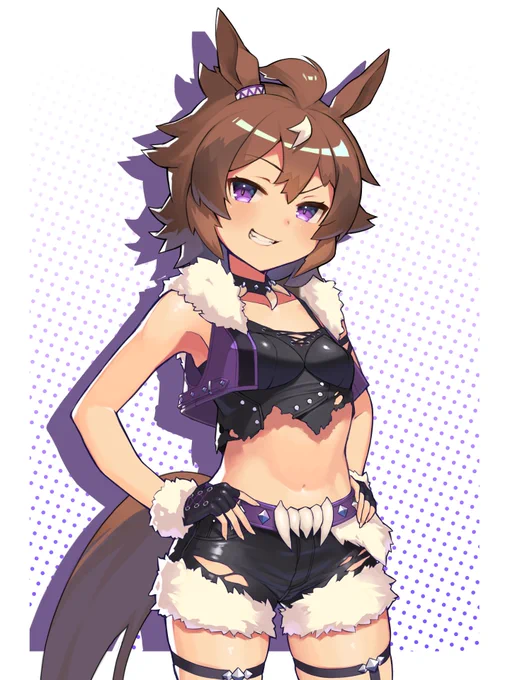 ウインディちゃん描く練習 #ウマ娘