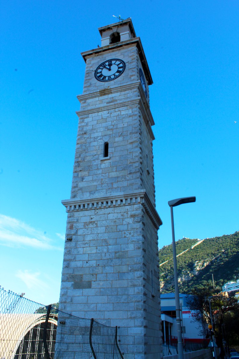 WhatsOnInGib's tweet photo. The Royal Naval Dockyard clock tower is a prominent landmark in Gibraltar. It was built in the late 19th century and is located in the heart of the dockyard.
#gibraltar #travel #visit https://t.co/nXFE370Uui
