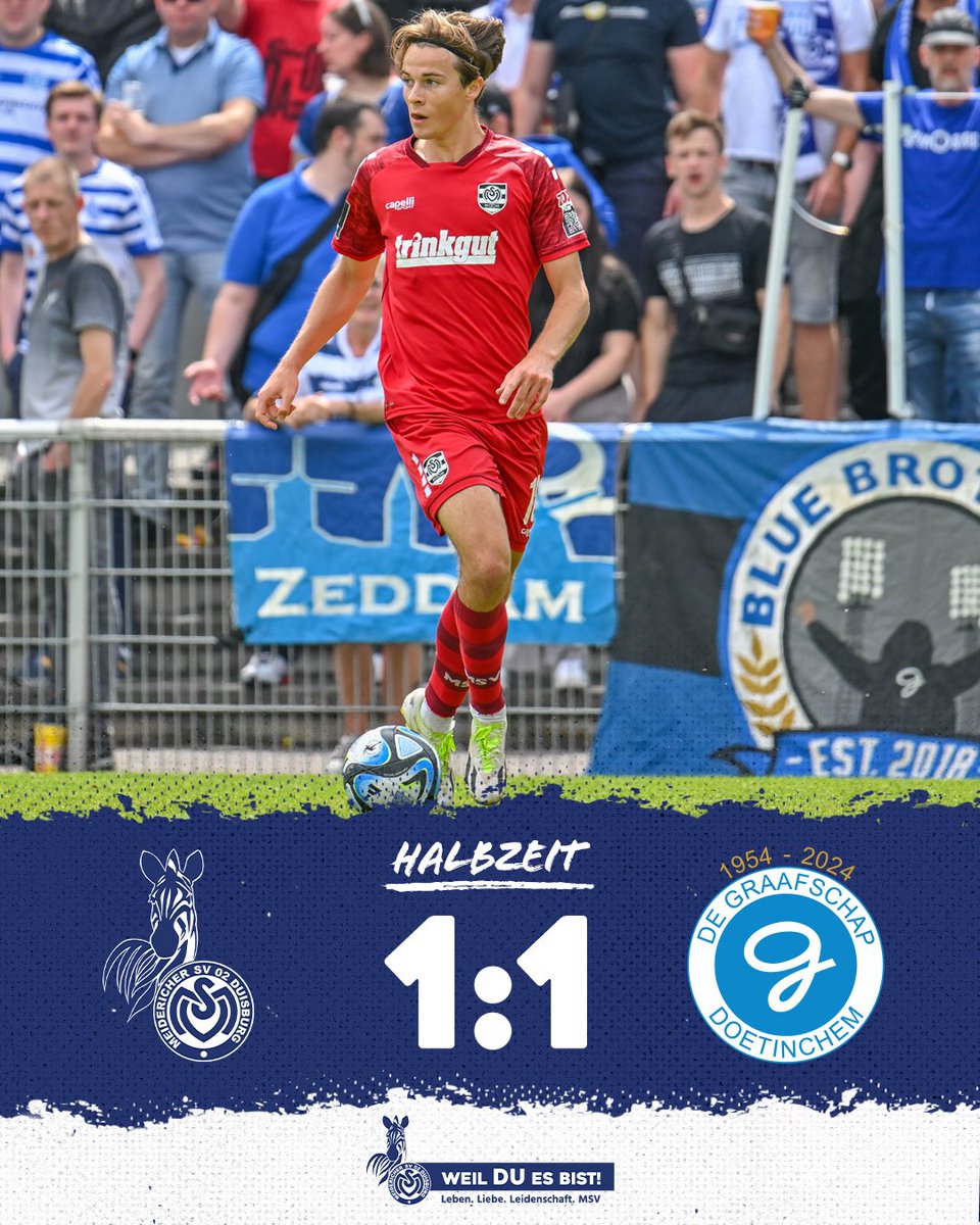 MSVDuisburg's tweet photo. Pausa im Test gegen De Graafschap!
#MSVGRA https://t.co/ZM5nY59yJ9