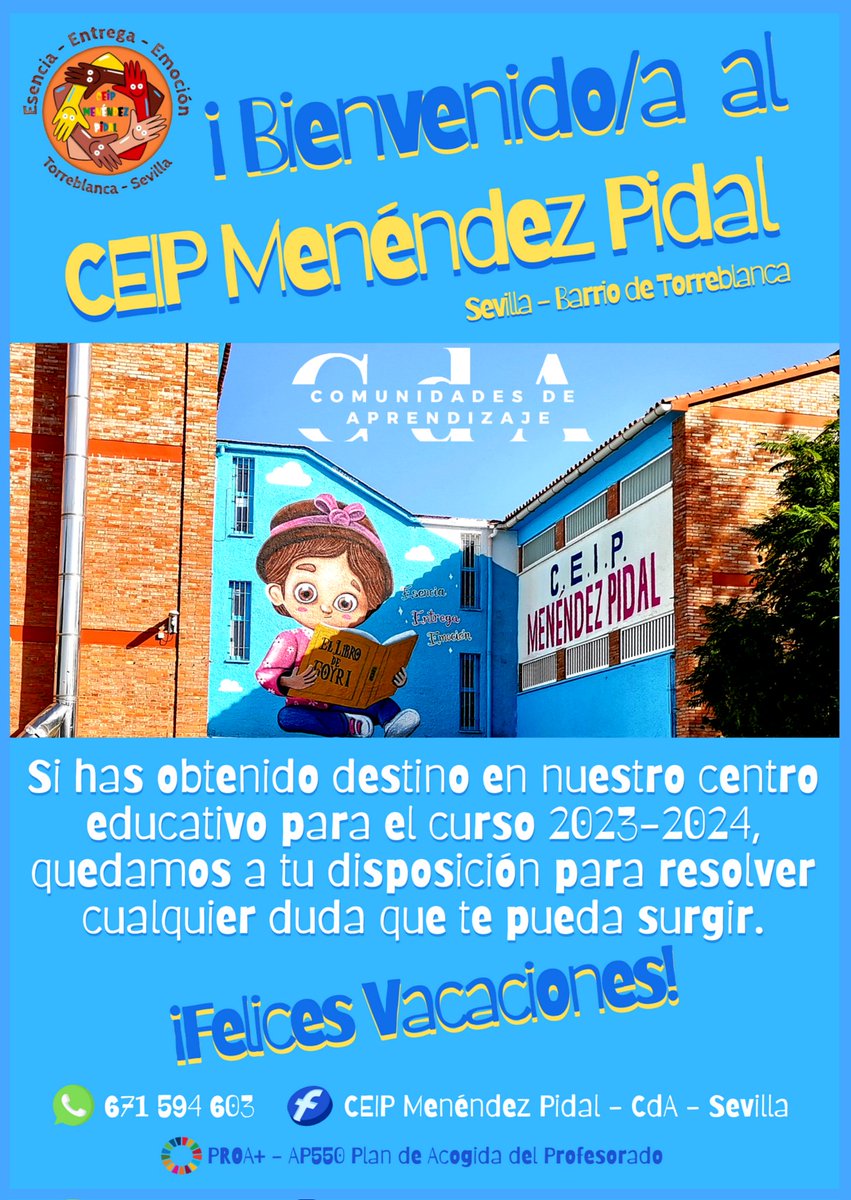 CEIP Menéndez Pidal (CdA) Sevilla tweet media