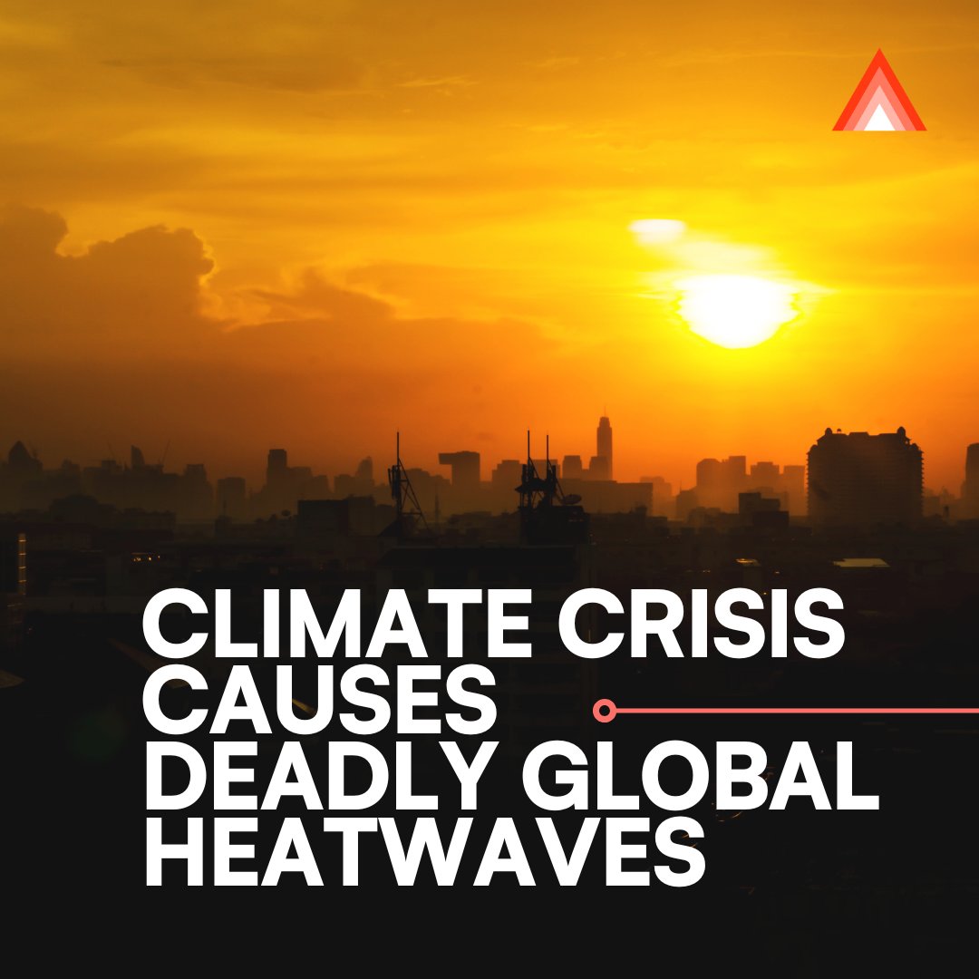 🔥Heatwaves are becoming more frequent &amp; intense due to human-induced climate change and have become a cause for concern around the globe. The 2023 heatwave in several parts of the world reached temperatures of 53.8C in Death Valley, US and caused 200 heat deaths in Mexico alone