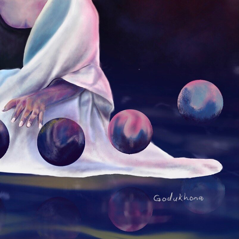 GodUkhona's tweet photo. Inkosazana yenyanga
#godukhona #ThokozaDlozi #modernart #moonlight #moonstone #digital_art #spirituality #godukhona #Umoya #isangoma #african #procreate #nature #blackwomanexcellence #ninamva https://t.co/nsK3aUzZul