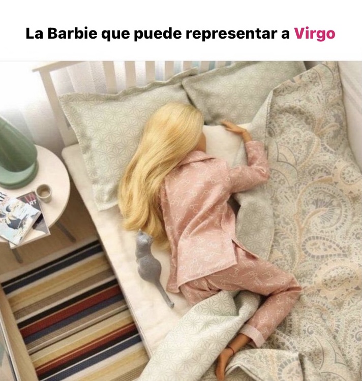 Y la Barbie trabajadora por supuesto 🙌🏽😏 #virgo #horoscoponegro