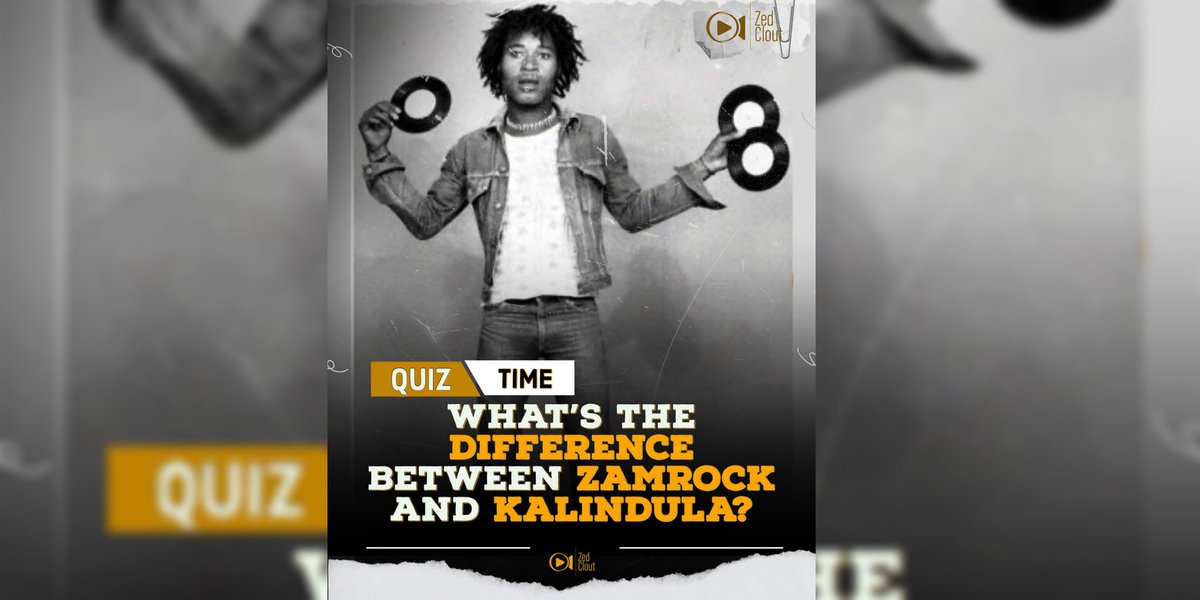 Zed Clout (@zedclout) on Twitter photo What's the difference between Zamrock and Kalindula⁉️🤔 What's the difference between Zamrock and Kalindula⁉️🤔