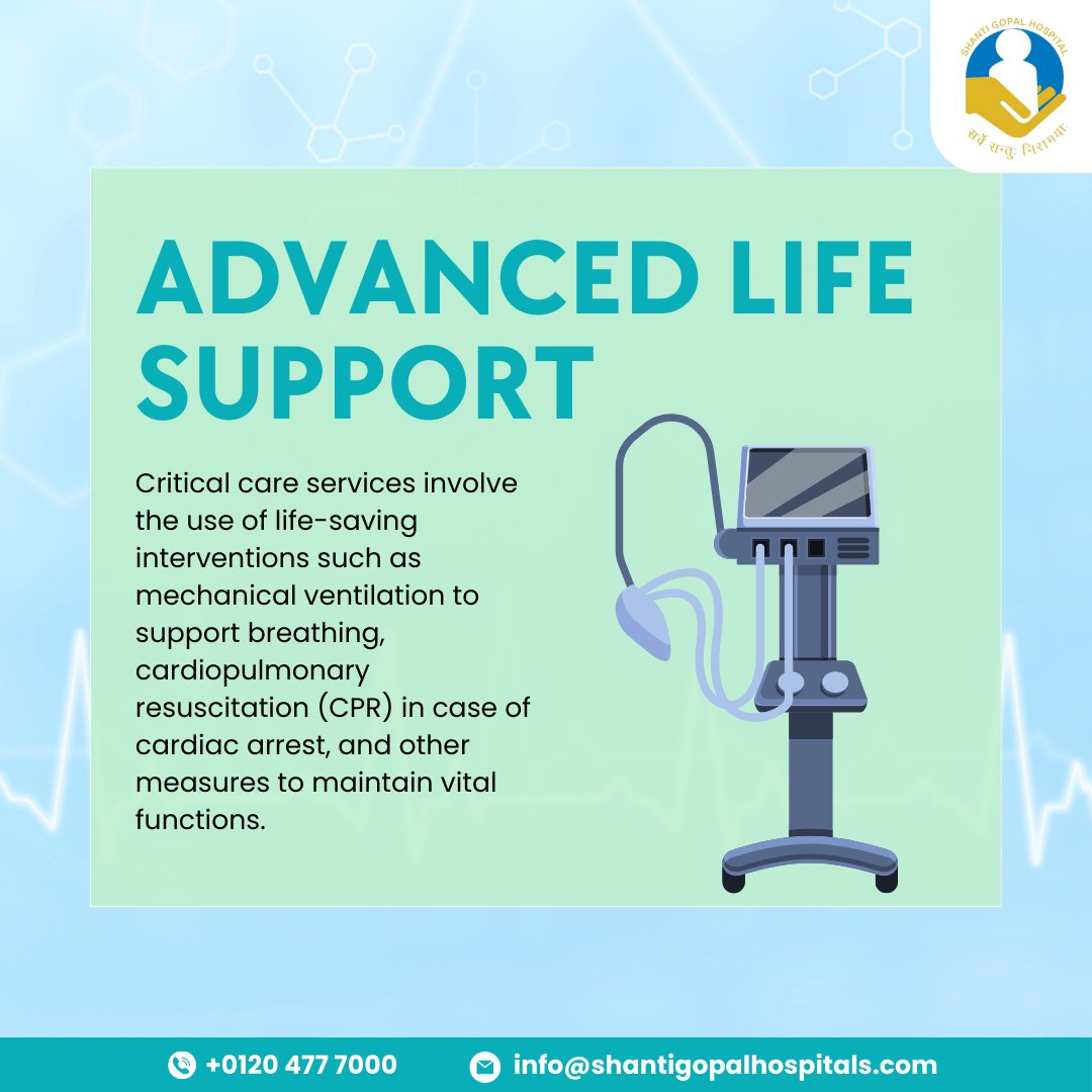 GopalHospitals's tweet image. From advanced medical equipment to specialized medical teams, the critical care unit is an amazing place for patients to receive the intensive monitoring and life-saving interventions they need. 

#CriticalCare #AdvancedLifeSupport #PainManagement #NutritionalSupport