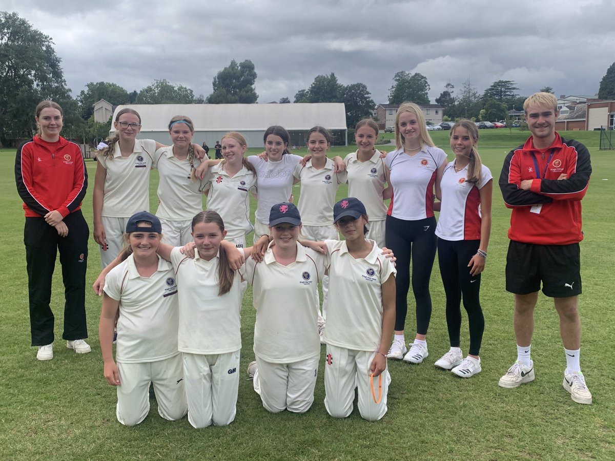 KCTSport's tweet photo. Thank you @KingsCricFest for the opportunity to play 5 days of cricket. Throughout the week the girls from @KingsTaunton and @KingsHallSchool have played with smiles on their faces 😀, supported each other and made tremendous progress. It has been a joy to watch them learn. https://t.co/Onxz5X8kwz