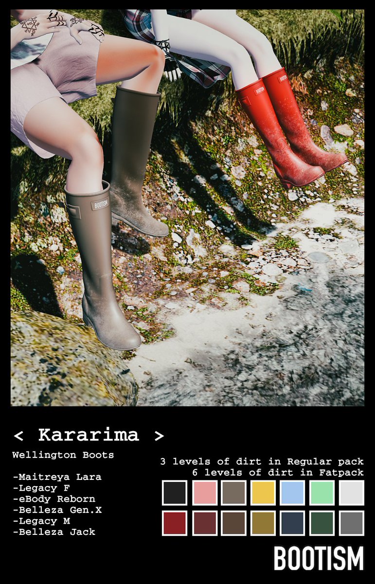 DoeTangsai's tweet photo. BOOTISM - Kararima Wellinton Boots @ Planet29
https://t.co/KPjJfxZLMp https://t.co/CjefZQkeYT
