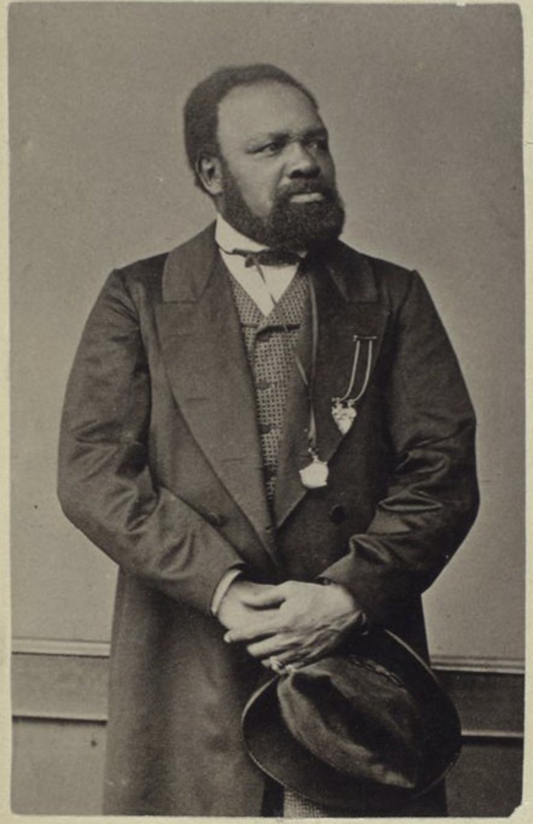 Ira Aldridge (born in 1807 in NYC) lived in England &amp; performed Shakespeare throughout Europe to wide acclaim. A regular financial supporter of abolitionism - when a Black family in Baltimore was captured after fleeing slavery, he provided the funds for them to purchase freedom.