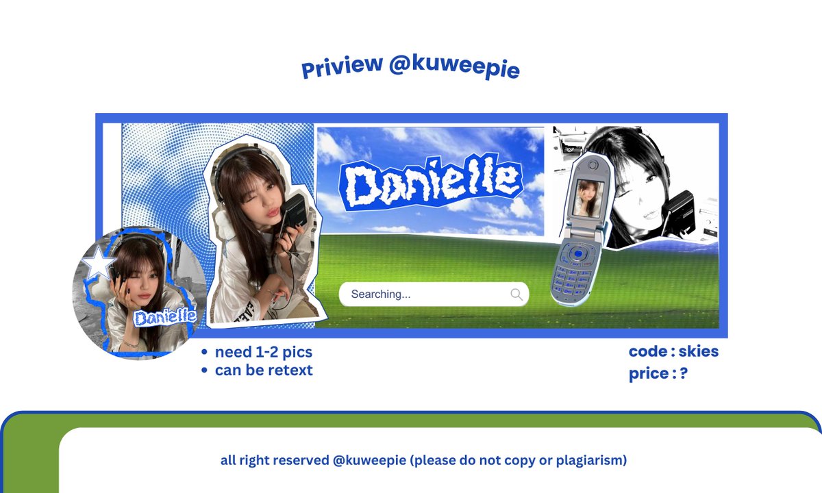 ₊‧ malam all, aku open req layout ini dengan price 7.000 aja buat 2 cust pertama nih, get ava jpg n png bisa selesai besok jugaa, dm aku yaap yang mawwu >-< ₊‧
- payment via : gopay, shopeepay

#zonauang#zonaba