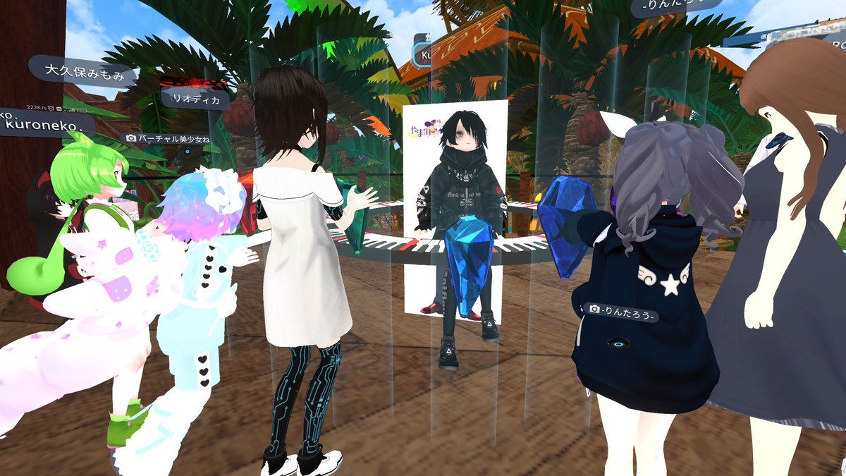 lunarcomme's tweet image. ねむちゃん発見
#VChat #Vket