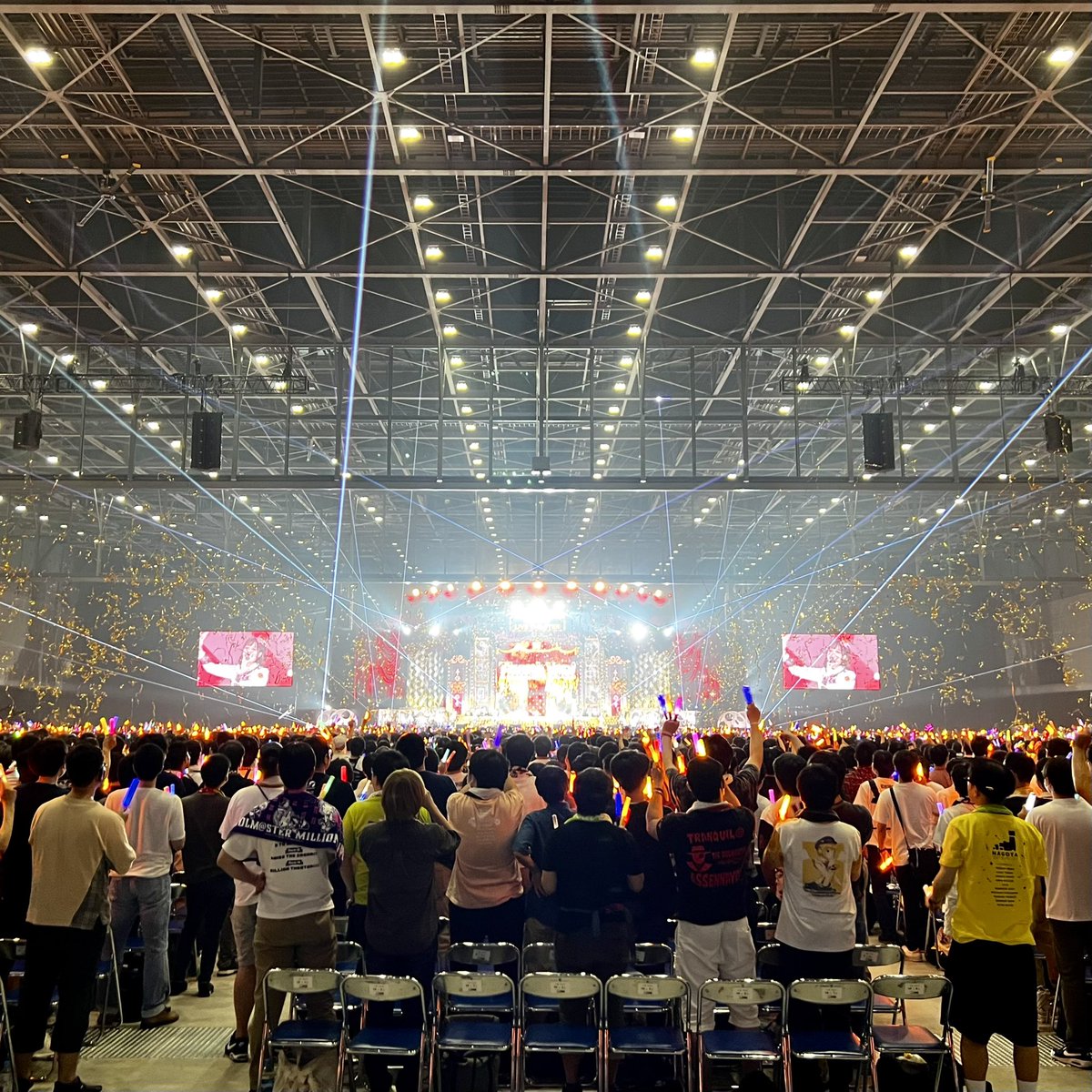MaiNote_JUNGO's tweet photo. THE IDOLM@STER MILLION LIVE!
10thLIVE TOUR Act-2
5 TO SP@RKLE!!
ポートメッセなごや
DAY1公演無事に終了いたしました！
お疲れ様でした！
明日もよろしくお願い致します！

#imas_ml_10th
#ml_10th_act2_day1 https://t.co/mXhqwcTt0h