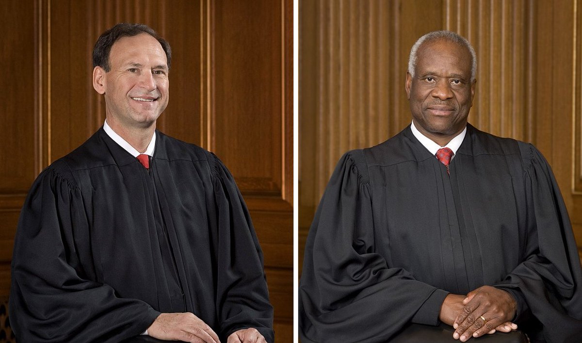Clarence Thomas is 75 years old. Samuel Alito is 73. The odds that both or even one of them make it to the end of the next presidential term are exceedingly low. If they retire, or, God forbid, get sick or die in office during that time and a Democrat is in office, the court
