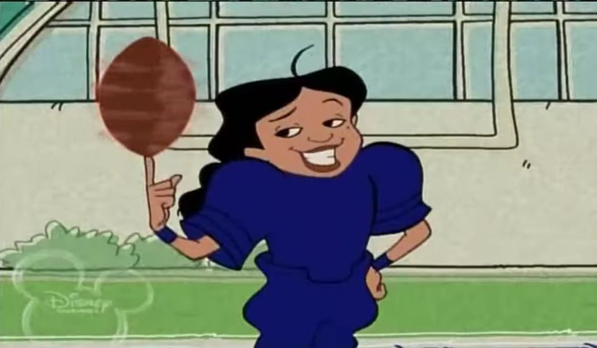 WalterSalmon13's tweet photo. 2001 vs 2023
#ProudFamily #ProudFamilyLouderandProuder @Disney @DisneyChannel @DisneyPlus @DisneyXD @DisneyTVA @DisneyTVANews #EasterEgg #Refference @KylaPratt #FootBall #PennyProud https://t.co/QjWkF3bSsu