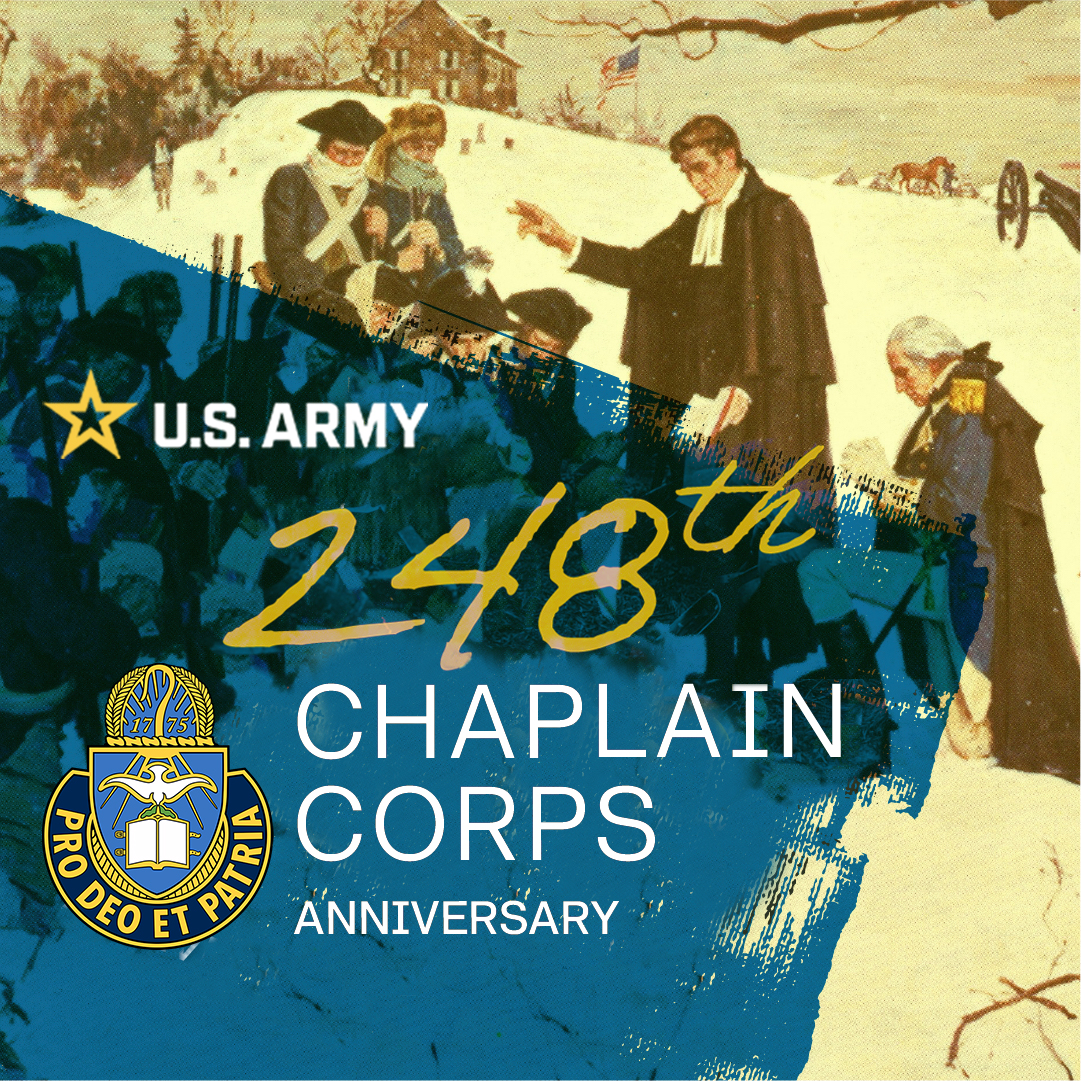 Today marks the #USArmy Chaplain Corps' 248th birthday.

The Chaplain Corps is one of our oldest branches; it was among the first 10.

#DYK the other facts in this thread? Hit the heart icon in that tweet if you did.