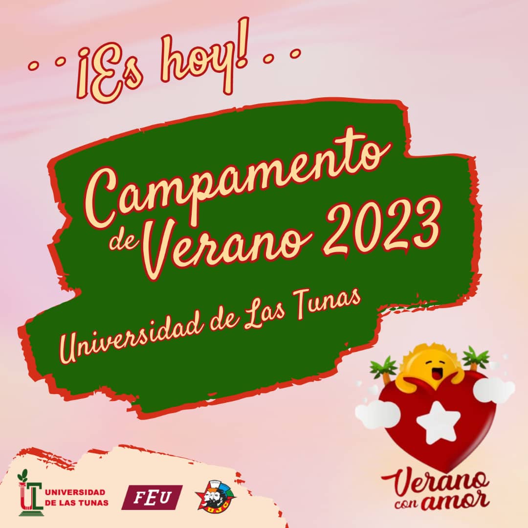 Ya ha llegado el día esperado.
Nuestro #Campamento de #Verano #2023