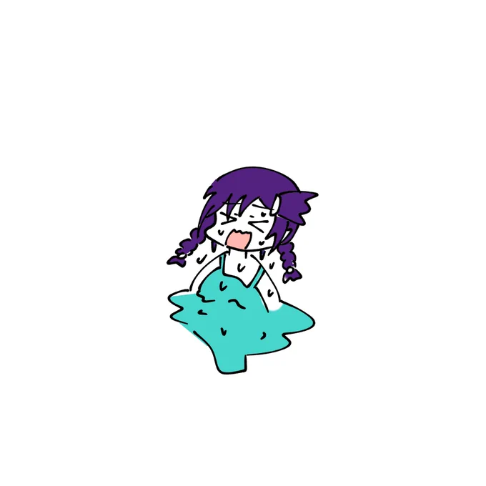 暑いとすぐ溶けてしまう三好紗南