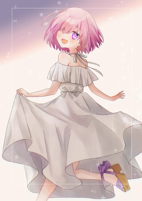 マシュの白ワンピ霊衣ほしい #FGO