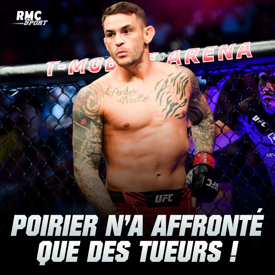 RMCSportCombat's tweet photo. 😱 Les 10 derniers combats de Poirier à l'UFC. C’EST N’IMPORTE QUOI !

✅ Chandler
❌ Oliveira
✅ McGregor
✅ McGregor
✅ Hooker
❌ Khabib
✅ Holloway
✅ Alvarez
✅ Gaethje
✅ Pettis

🔥 Il affronte un nouveau monstre à l"#UFC291 : Gaethje, pour devenir challenger n°1 à la ceinture des -70kg !

📺 Cette nuit à 2h sur RMC Sport 2