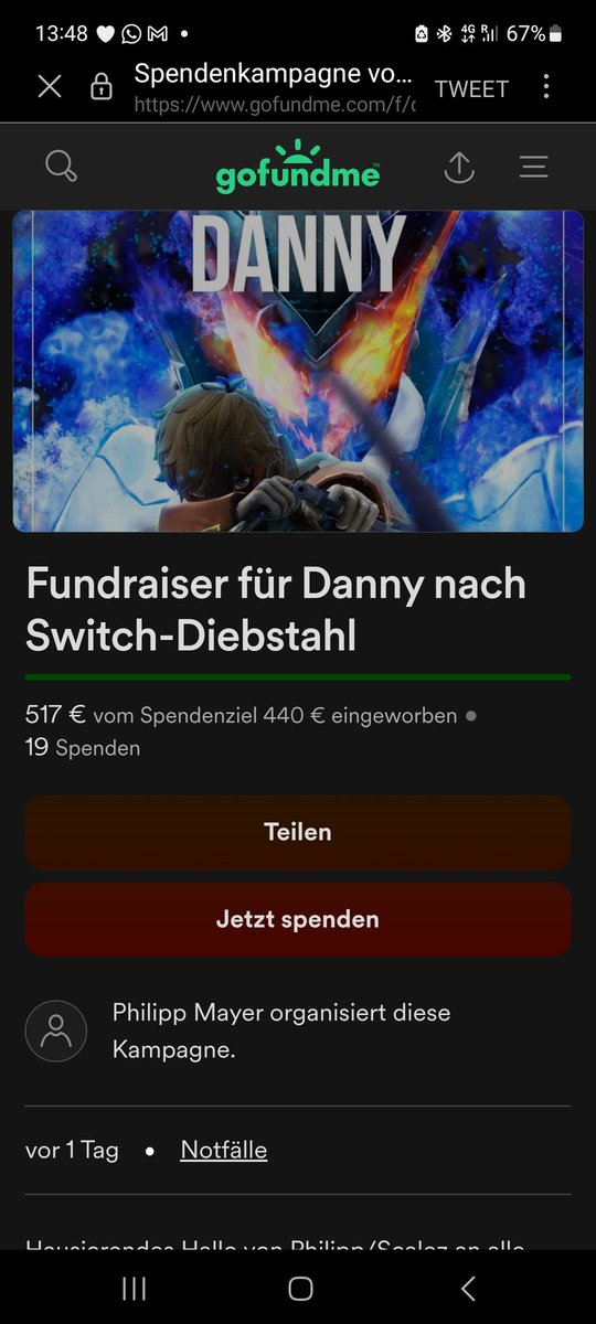 ScalezSSB's tweet image. Ein bisschen über 24h nach Kampagnenstart stehen wir 77€ über dem Ziel und sind damit bereits am Ende angelangt. Wir sind sprach- und fassungslos, hätten nie mit derart krassem Support gerechnet. Hiermit möchte ich stellvertretend jedem von Herzen danken der/die sich in (1/2)