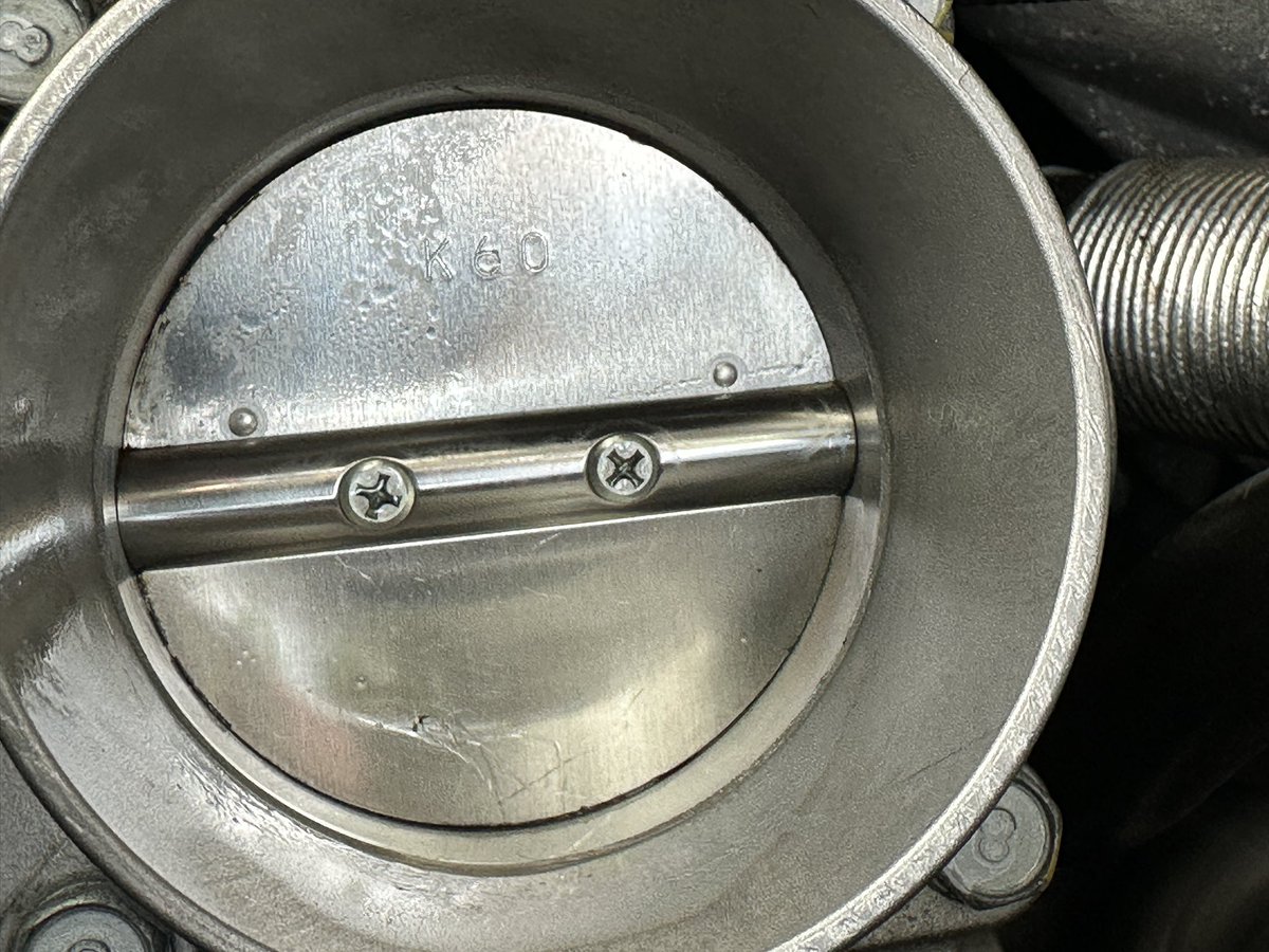 smitchellphoto's tweet photo. Cleaned out my throttle body myself with throttle body spray. 🤓 Saved $235.00 bucks by doing it myself. At least I know it’s done well and correctly. #automotivephotography https://t.co/kcXVhk9oIa