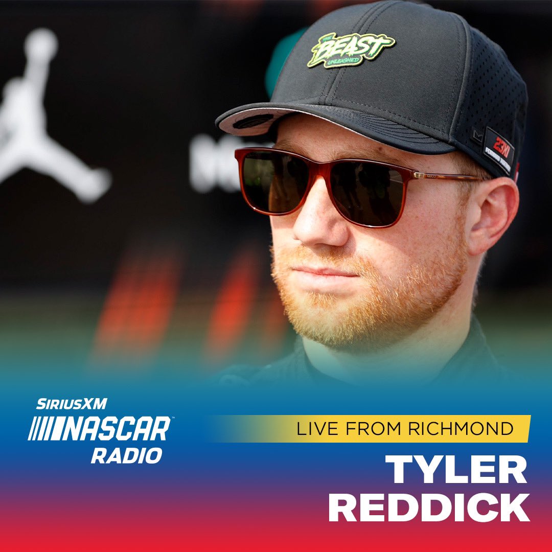 🏁 Starting off the race weekend with @SiriusXMNASCAR at the Fan Experience in the Midway here at @RichmondRaceway 🎧   📡 Catch me at 10:15 am ET live with @RacingGuy or listen along:   siriusxm.us/TylerReddickRi…   @SiriusXMSports | #NASCAR