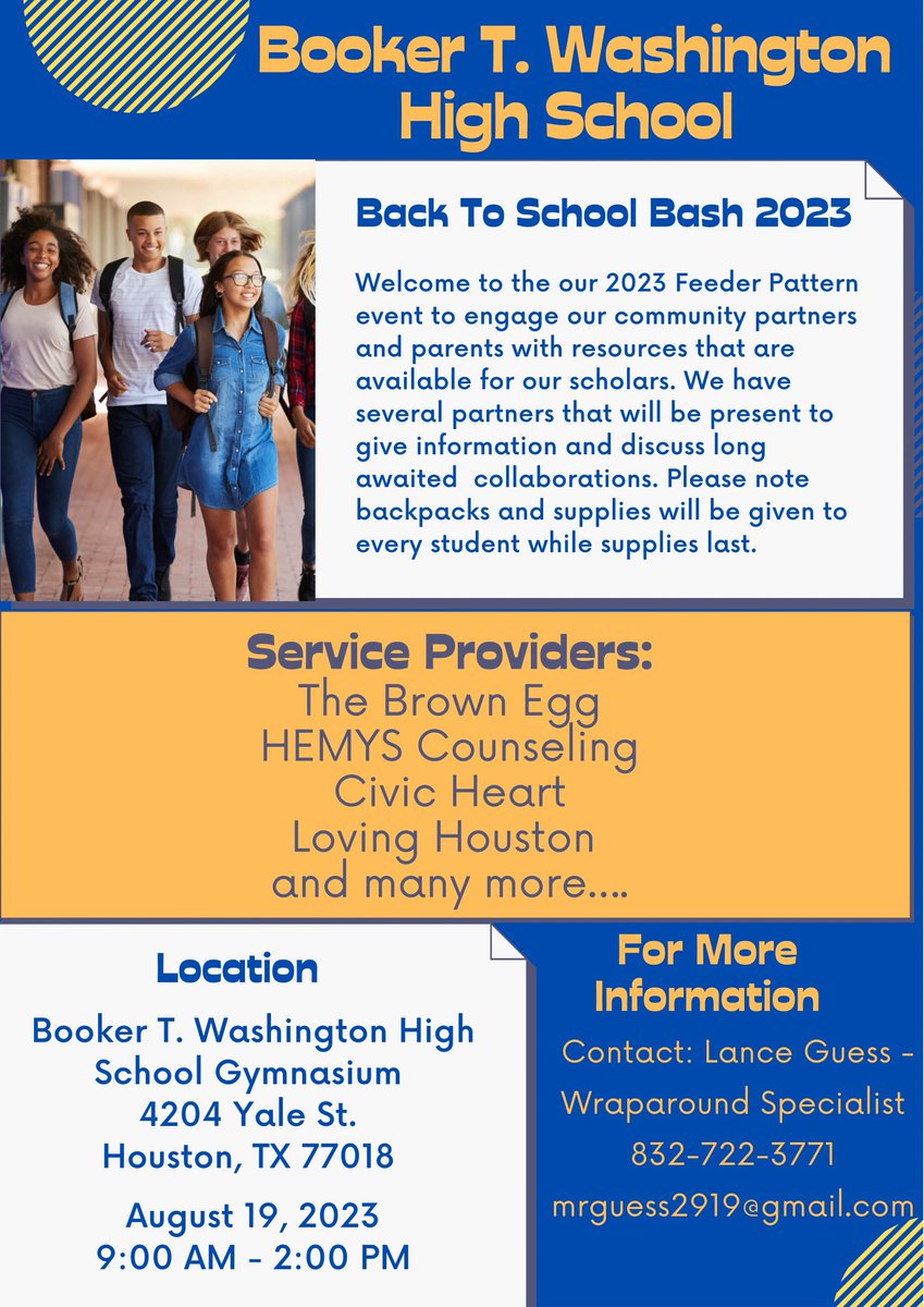 We are ready to serve the community and begin with great partnerships for the 2023-2024 School Year. <a href="/HISDSupe/">Mike Miles</a> @TeamHISD <a href="/HISDHEO/">Over the Rainbow</a> @HISD_Wraparound @Gentry_HISDWrap @HISDFACE
