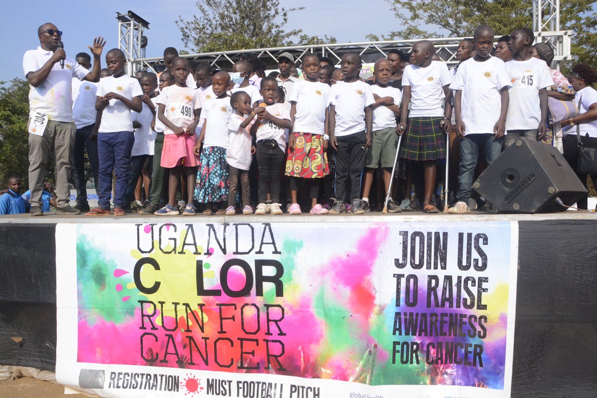 GlobalHealthCo4's tweet photo. #The7thUgandaCancerColorRun
A successful event it was! Thank you all for your continued support. @MbararaHospital @MbararaUST @MGHGlobalHealth @UgandaCancerIns @MinofHealthUG @PCAUganda @epi_ug @hepsuganda @CountryCinemas @UNDAuthority @Mwesigwa_R @dr_sasiimwe @drlouiseivers https://t.co/PReUMaXJ89