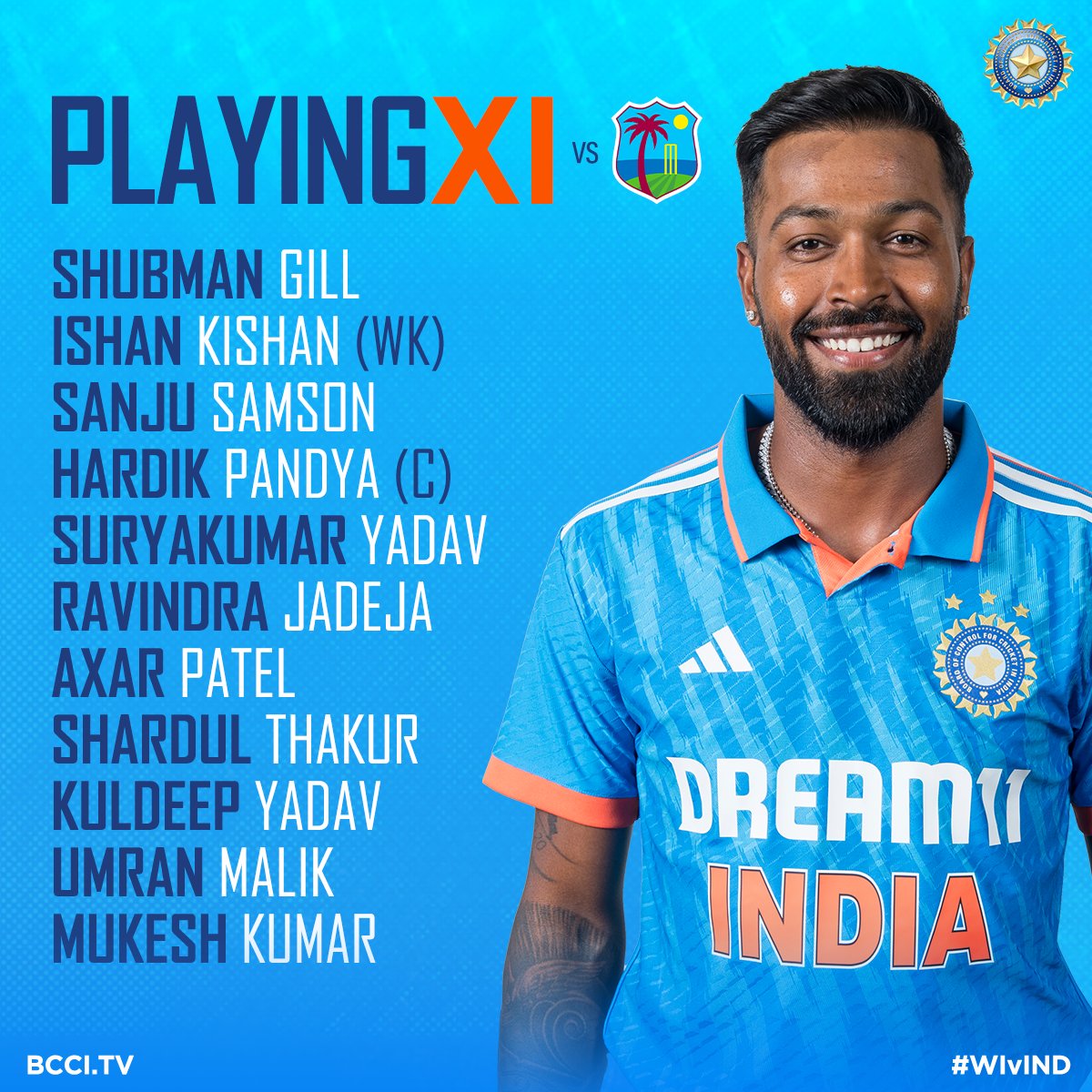 Anirudh0812's tweet photo. Orey meerekkada dorikaru ra @BCCI

You hardly hav 3 months for #CWC23 &amp; now you are experimenting on Team 🤦😳😡

There were times, Where #Dhoni started preparations for #CWC2011 3 Years prior.

#WIvIND #2ndODI #TeamXI #TeamIndia https://t.co/RGa5sI2gZh