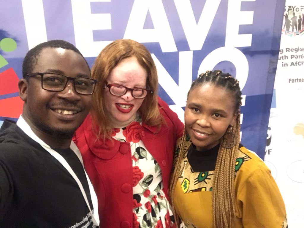 It was a great honor to meet Ms Philadelphia, a game changer in the community of persons with Albinism in Botswana. 
#PWDsMatter
